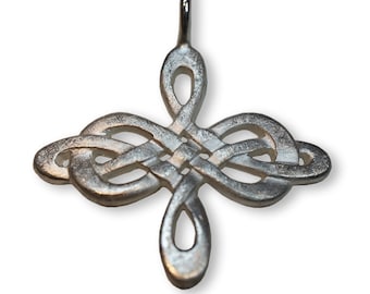The symbol of connectedness, pendant, talisman, handmade in my goldsmith's workshop, optionally made of 925 silver or bronze