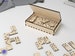 Travel Dominos Set Game - Laser cut files - Mini Size 