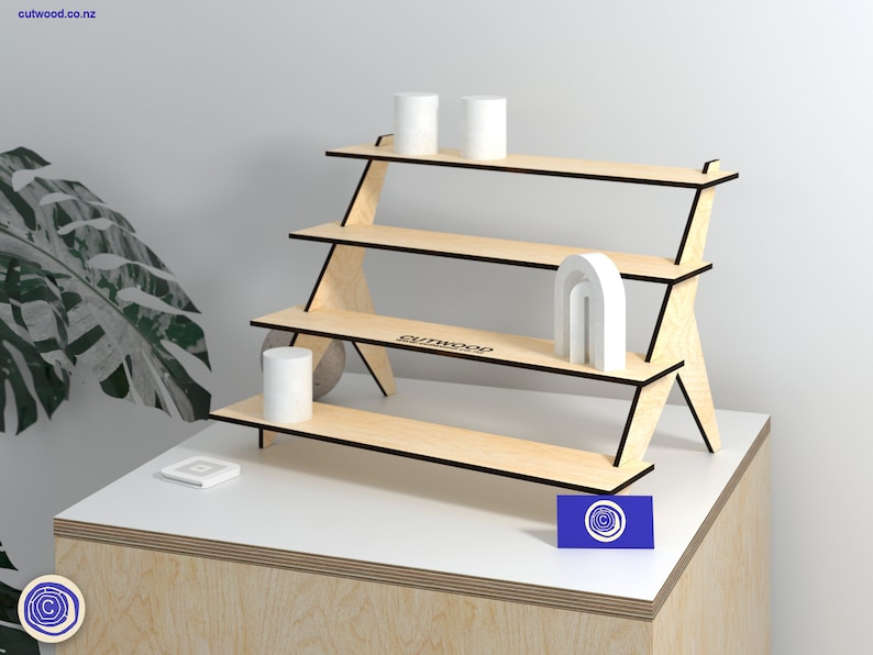 Four Level Display Stand for Craft Booths Market Stalls Etsy
