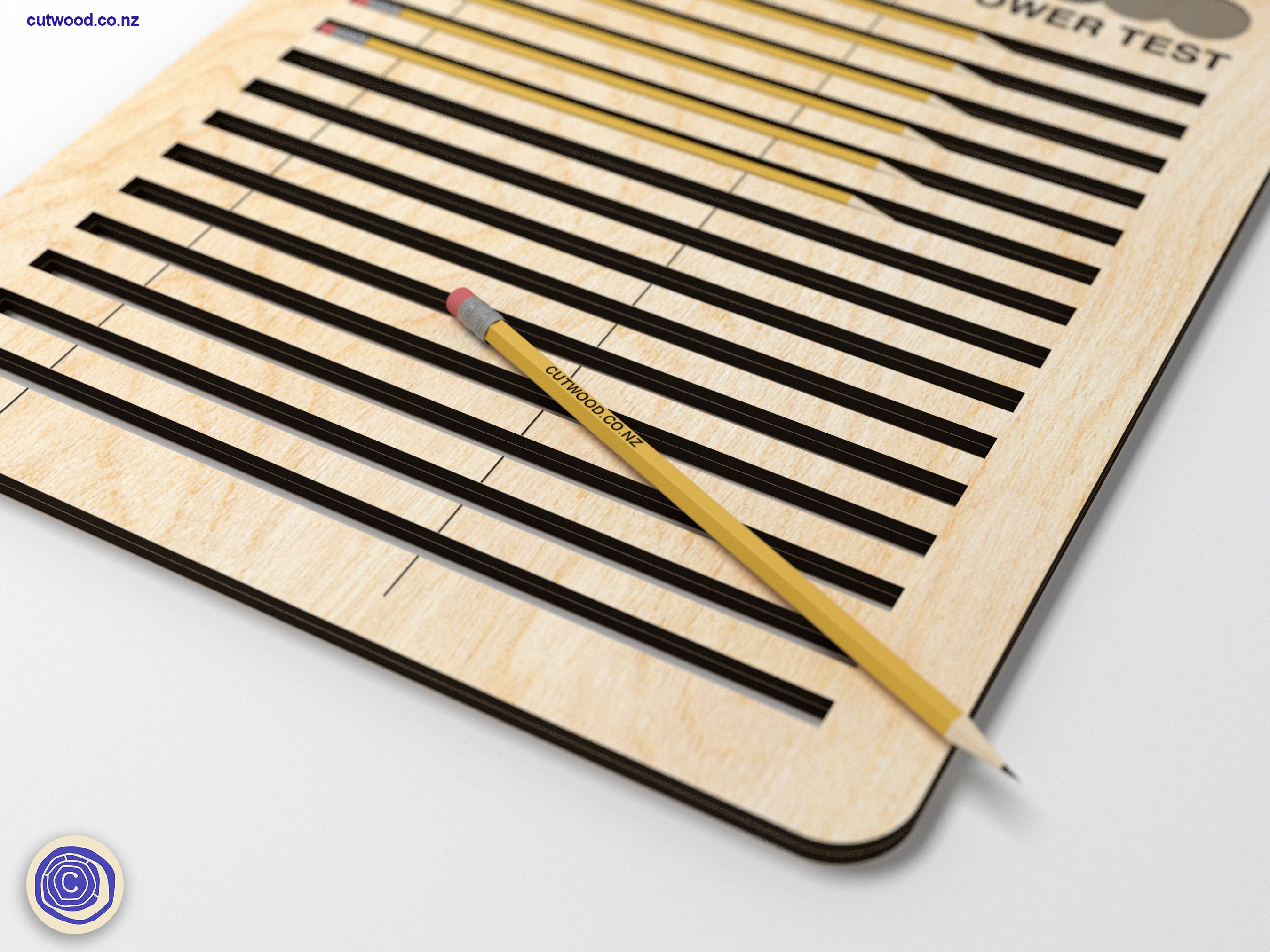 Pencil Jig for Laser Engraving Laser Cut Digital File Etsy