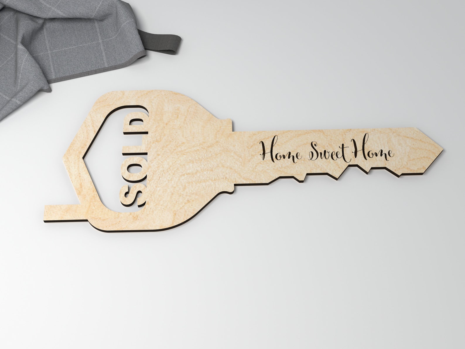 Giant Sold Key Homeowners Key Home Sweet Home Etsy