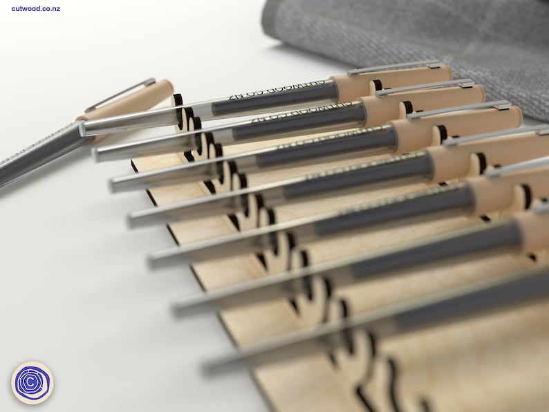 Pen Jig for Laser Engraving Laser Cut Digital File Etsy