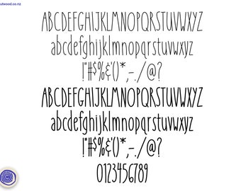 Rae Dunn Inspired Farmhouse Font (Digital Download)