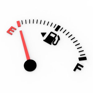 Fuel Gauge SVG - For Print, digital files, laser cut, glowforge, cut files