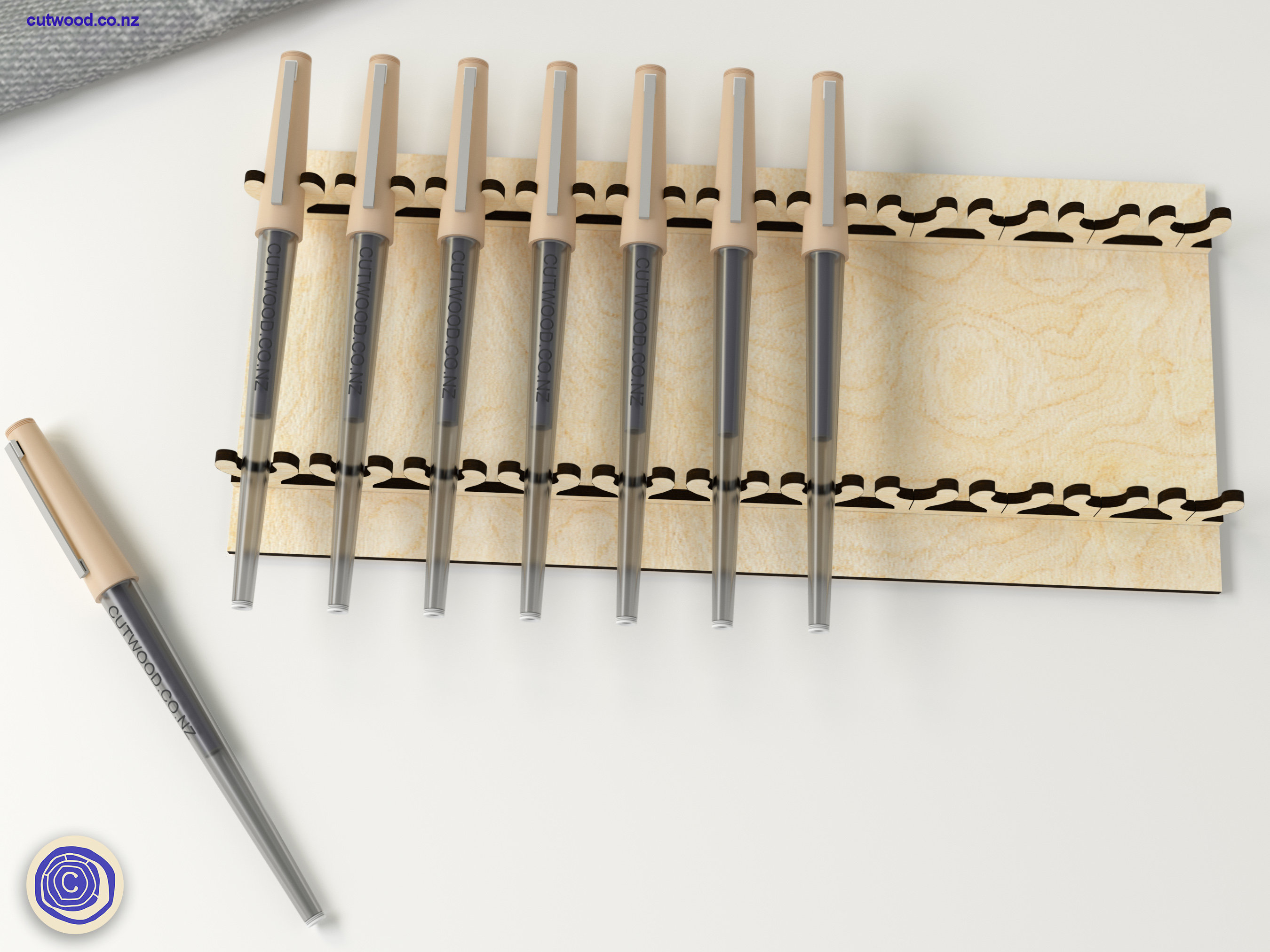 Pen Jig for Laser Engraving Laser Cut Digital File Etsy