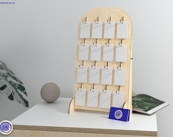 Earring Display Stand Digital File: Laser Cut Pattern (Ai SVG EPS)