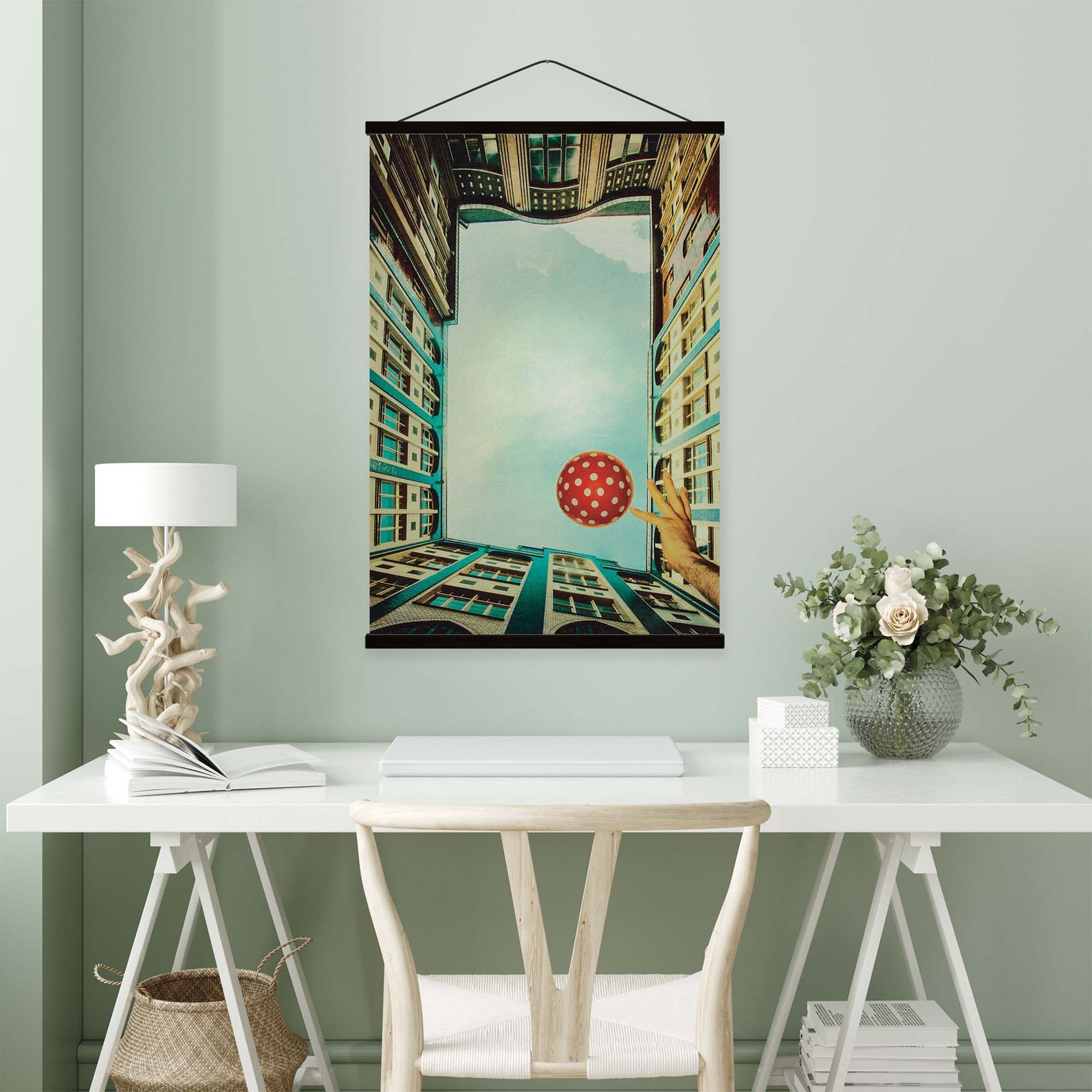 Abstract Urban Photo Wall Hangings 60x90 cm Retro Canvas Etsy