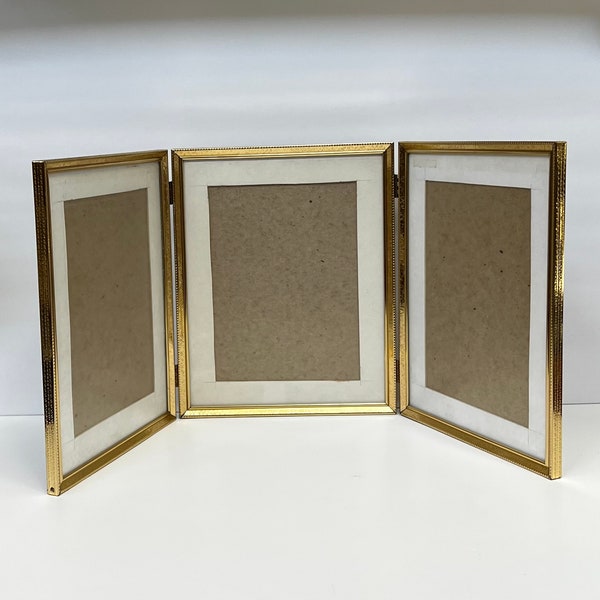 Tri Fold Frame 8x10 Etsy