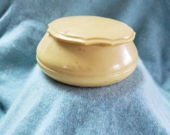 Vintage Celluloid Dresser Jar