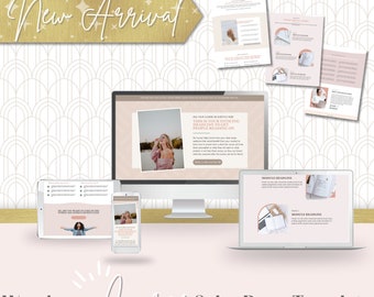 Course Sales Page Template: Chloe, Elementor Wordpress Design