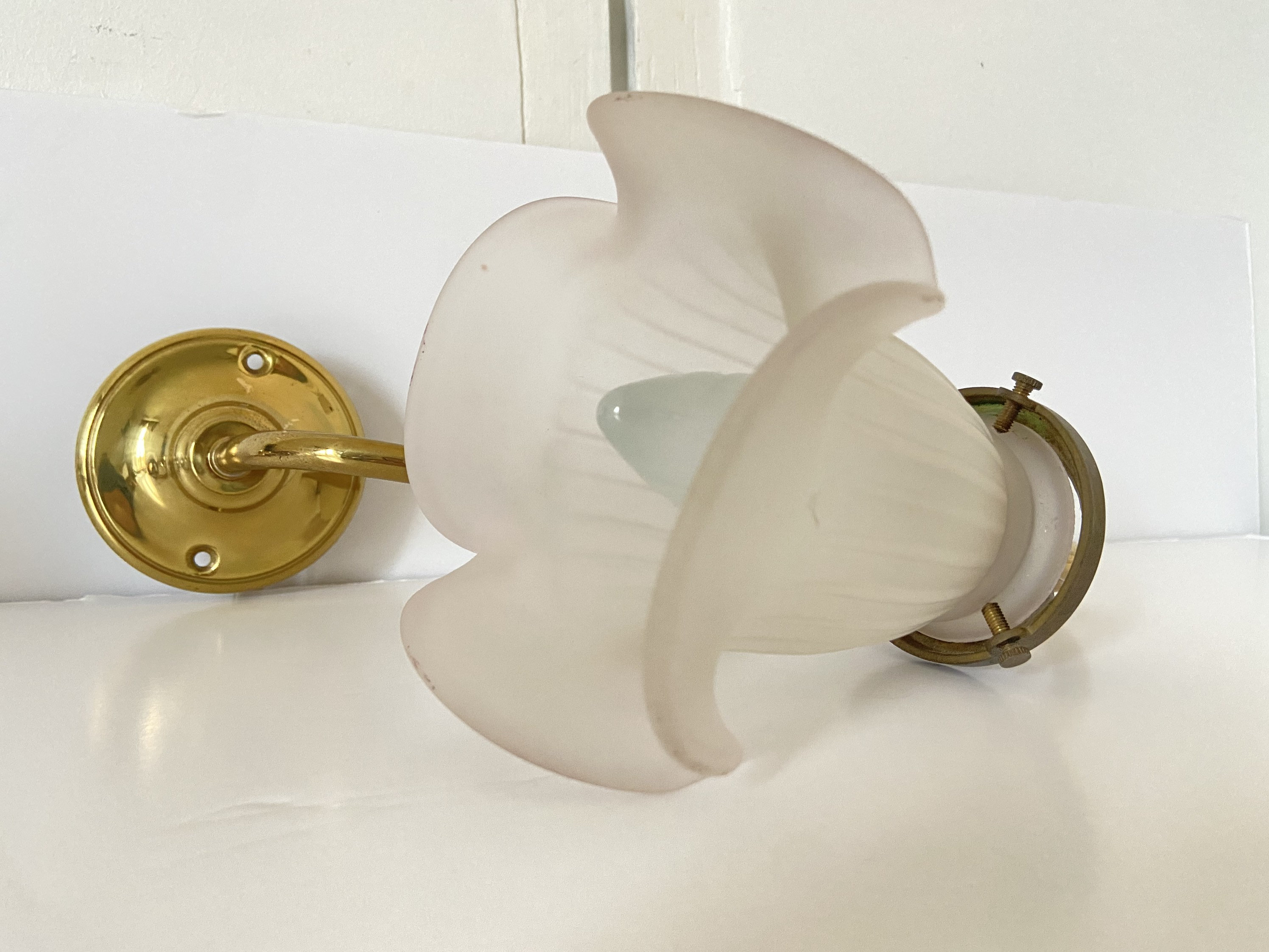 Paire d'appliques opaline suspensionluminaire vintage Etsy