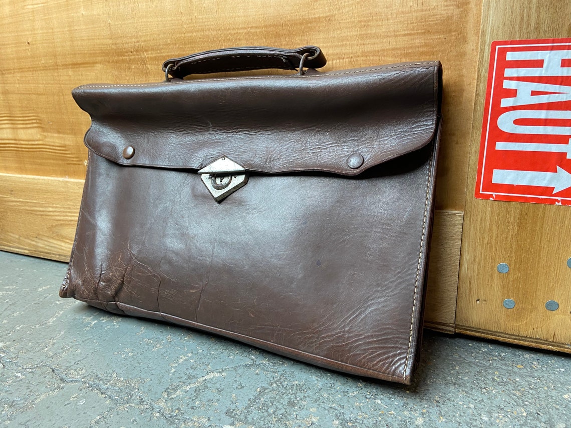 School bag School bag Leather Old school leather Etsy