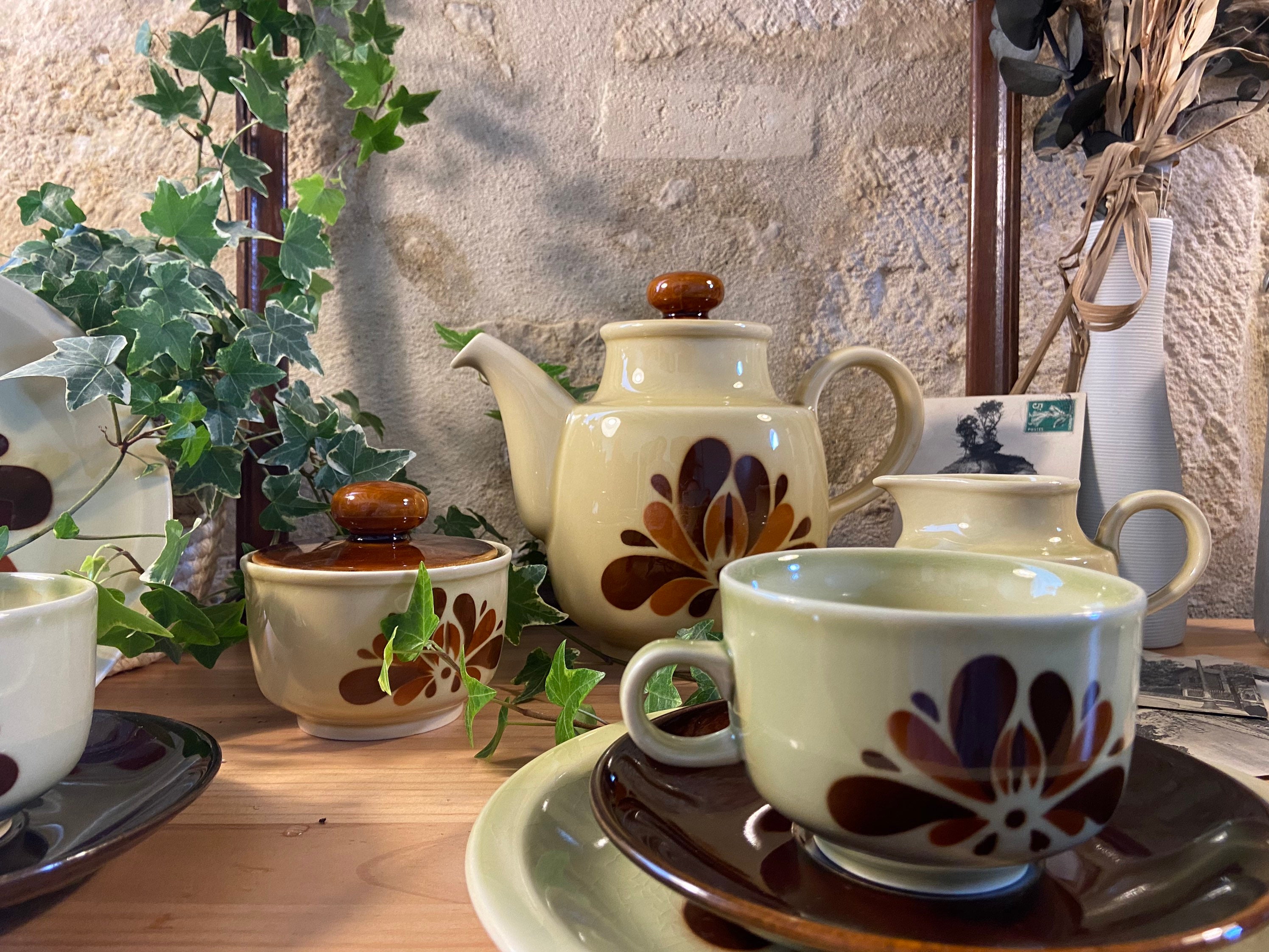 Service à Thé Des Années 70