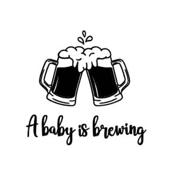 a baby is brewing svg/png