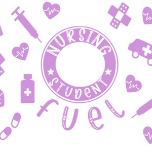 nursing student fuel cold cup venti wrap