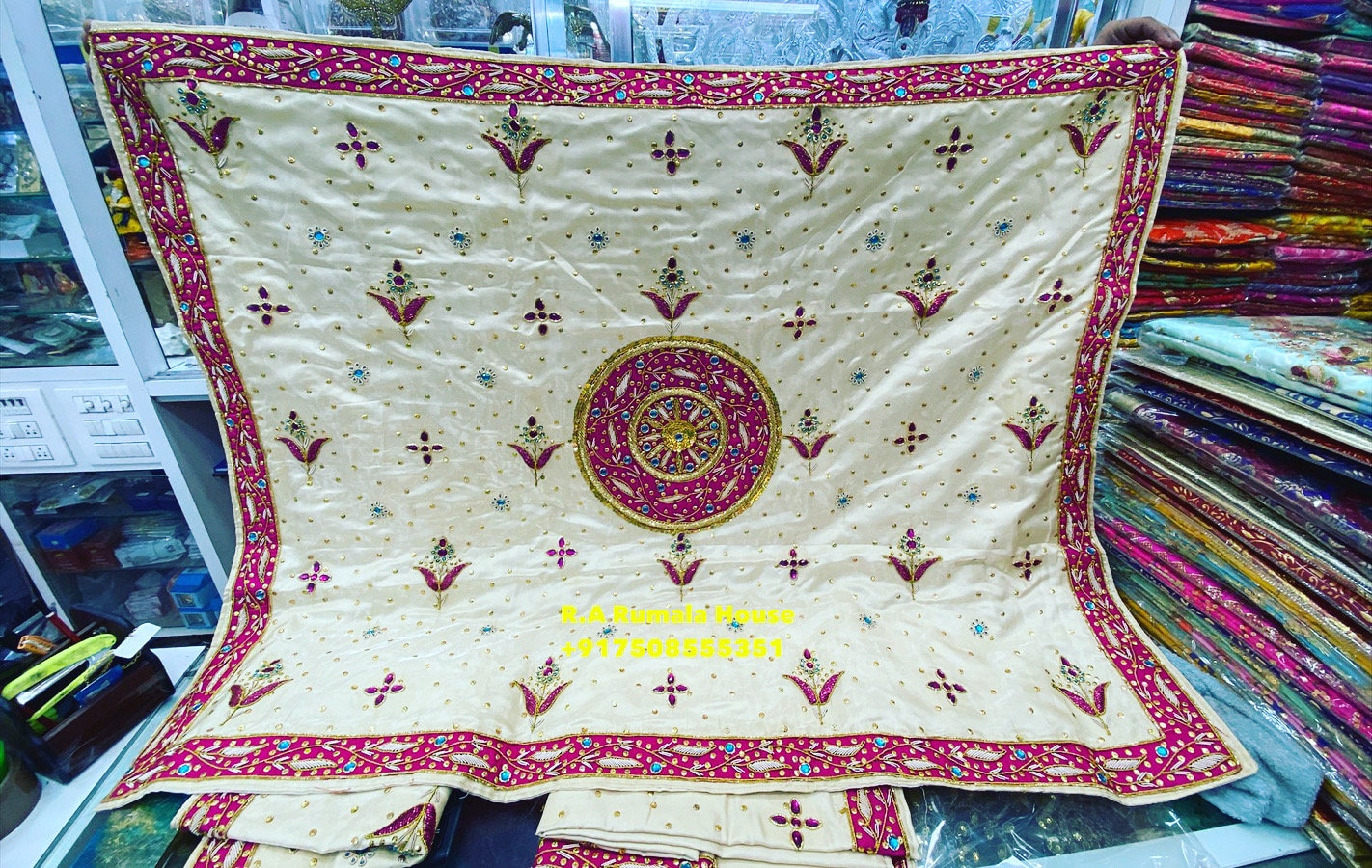Yellow Rumala Sahib - Etsy