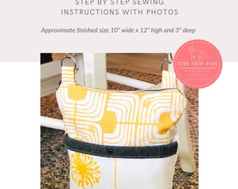 Lisa Crossbody Bag PDF Sewing Instructions Pattern