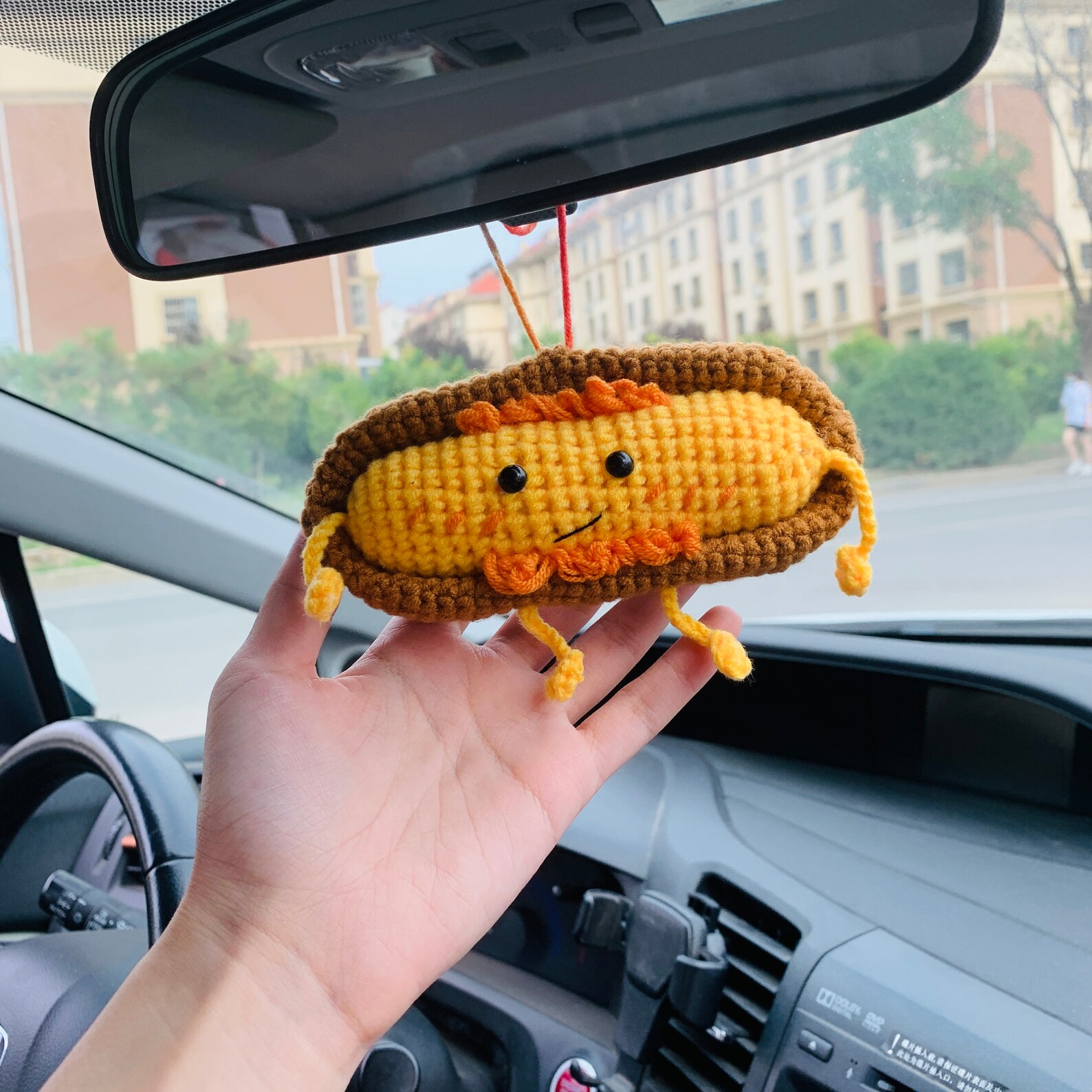 Cute Car Mirror Hanging Accessories for Women Interior Rear Etsy