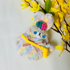 Bunny Headphone Case, Crochet Headphone Cover Sausage Mouth Headphone Case, Doll Headphone Case, Knitted Headphone Cover, AirPods