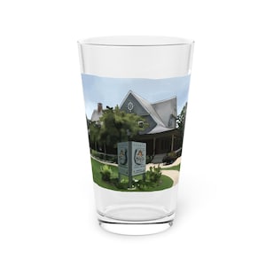 Peoria PlayHouse Children&#39;s Museum Pint Glass ~ Peoria Illinois Local Artist