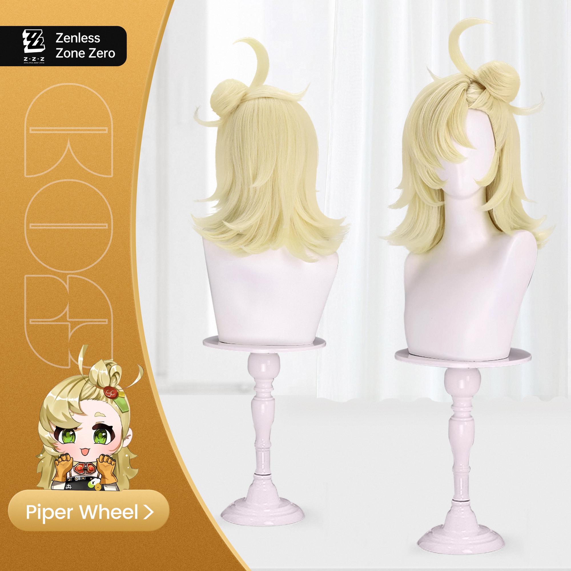 ひめひな！ Zenless Zone Zero ZZZ Piper Wheel Handmade Cosplay Wig Hair