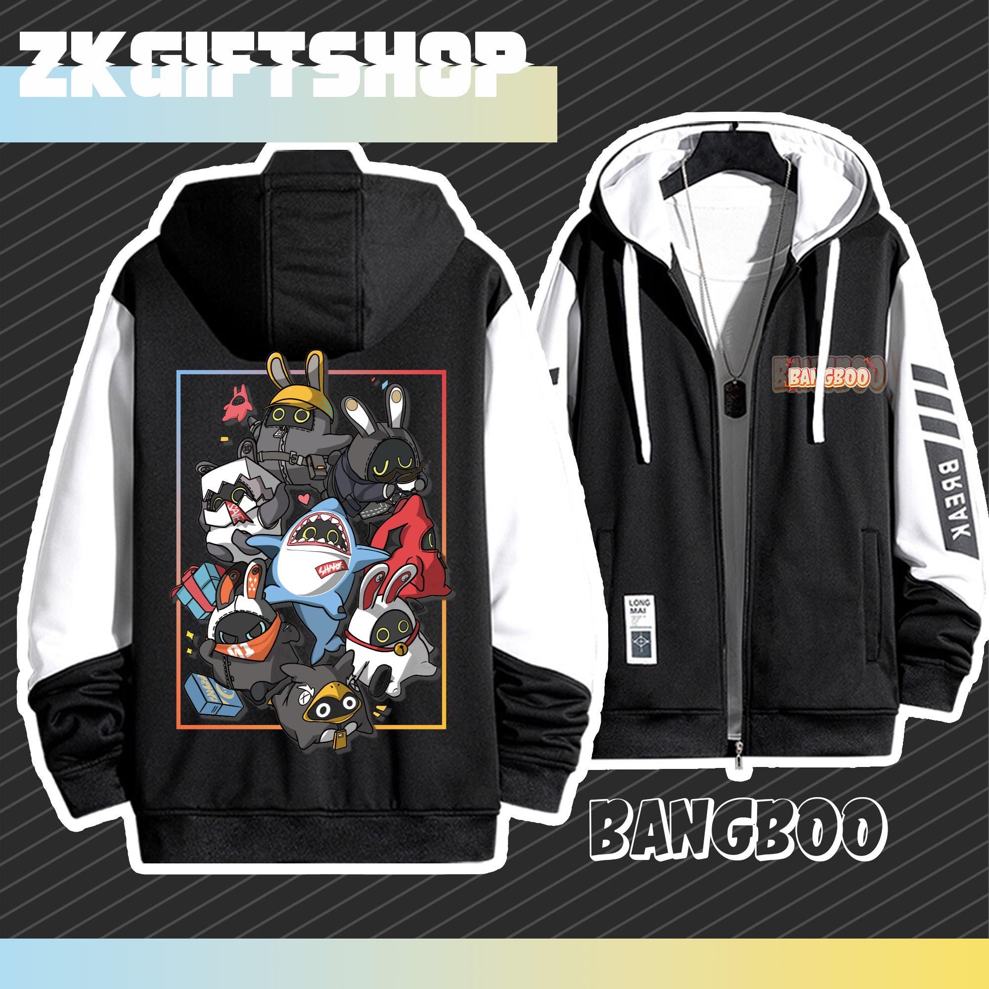 Zenless Zone Zero Bangboo Hand Drawn Hoodie - Game Peripheral