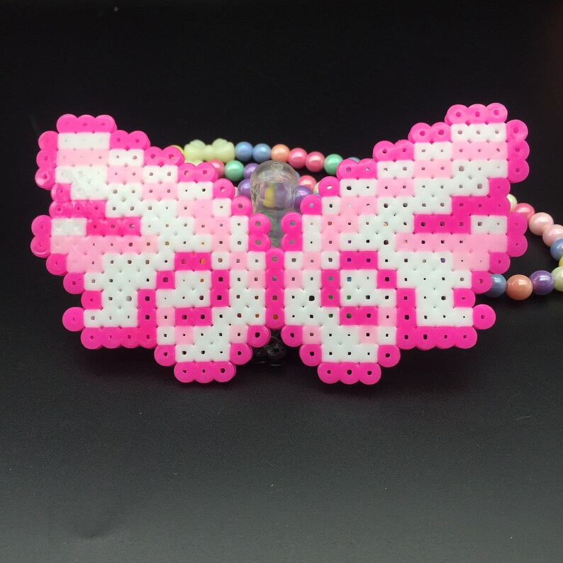 Customizable Rave Kandi Necklacedisco Glitter Pacifierlight up Soft