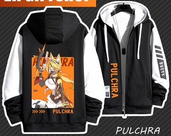 Zenless Zone Zero pulchra Hand drawn Hoodie-Game Peripheral Stormtrooper - Spring and Autumn Comfort Jacket - Customizable Pattern
