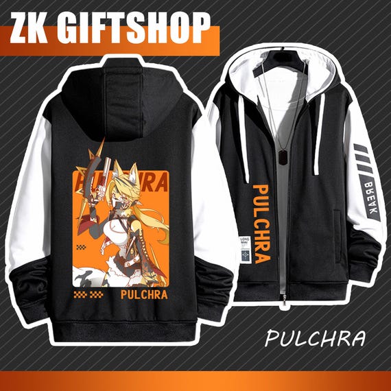 Zenless Zone Zero Pulchra Hand Drawn Hoodie-game Peripheral