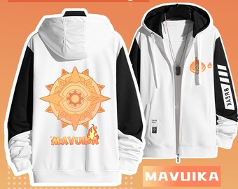 mapu様✨ Marduk 'Panzer' (Black) Zip Up Hoodie | Eyesore Merch