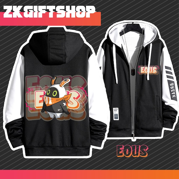 Zenless Zone Zero Bangboo Eous パーカー：手描きゲームジャケット