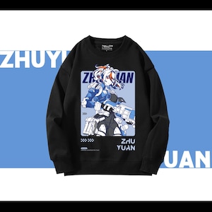 Zenless Zone Zero ZZZ Zhu Juwel Handgezeichnete Hoodie Sweatshirts - Frühling Herbst Sweatshirts - Anpassbares Muster