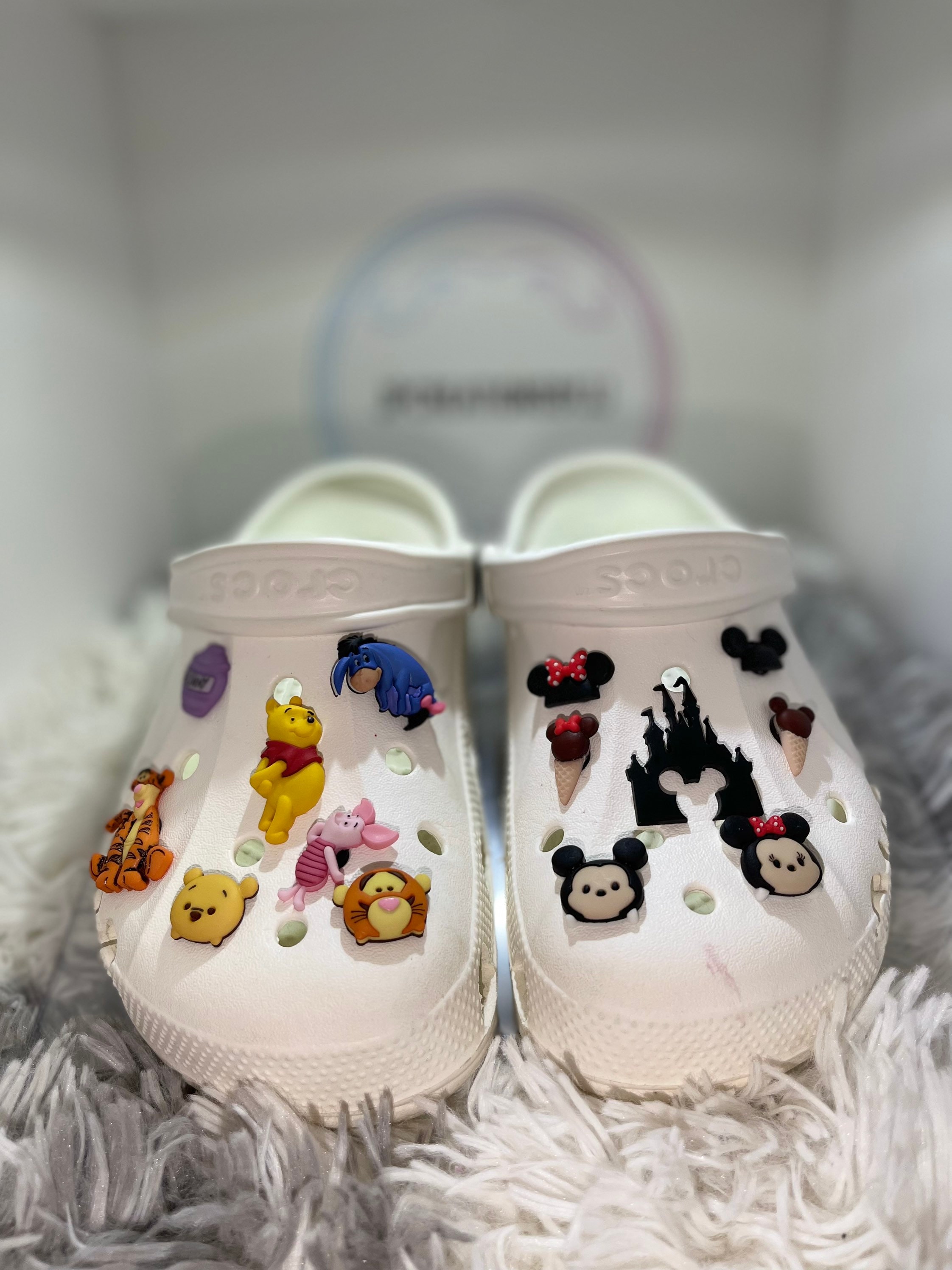 Disney shoe charms for crocs, wristbands, or bracelets