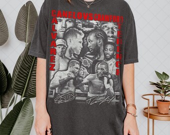 90年代のレトロなコンフォートカラーのカネロ・アルバレス対