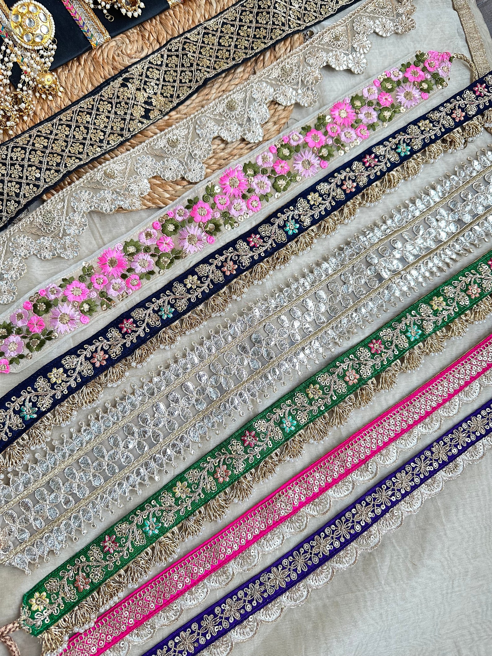 ethnic belt for saree