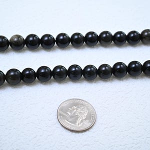 AAA Golden Obsidian Beads, 15.5" Jewelry Supplies image 7