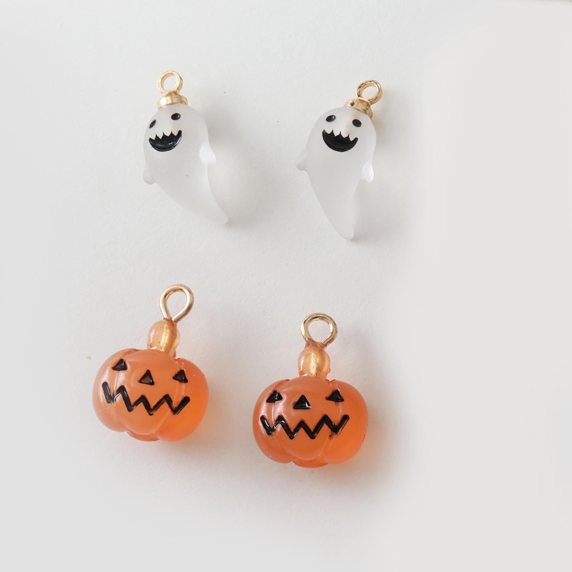 34 Pezzi Ciondoli Di Halloween Fai Da Te In Lega: Set Con Pipistrelli, Fantasmi, Zucche E Cappelli Da Mago Per Creare Gioielli E Accessori