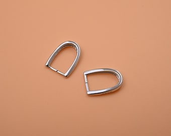 S925 Sterling Silver Pinch Bails, Charm Pendant Necklace Jewelry Making