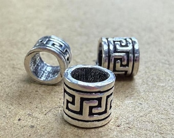 Vintage Sterling Silver Greek Key Ring Size 7.75 - Etsy
