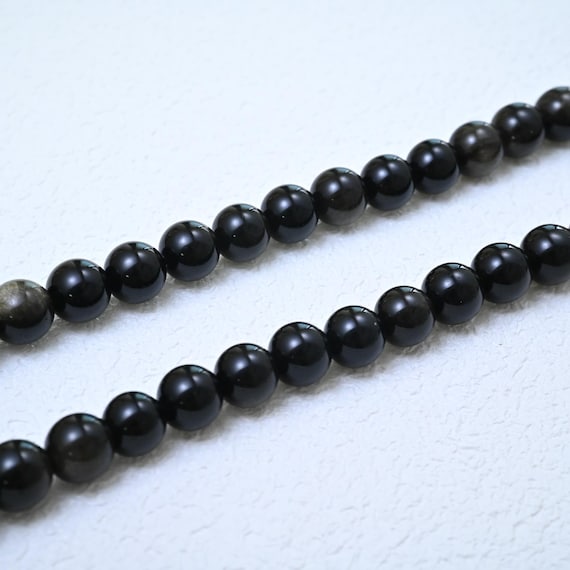 AAA Golden Obsidian Beads, 15.5" Jewelry Supplies