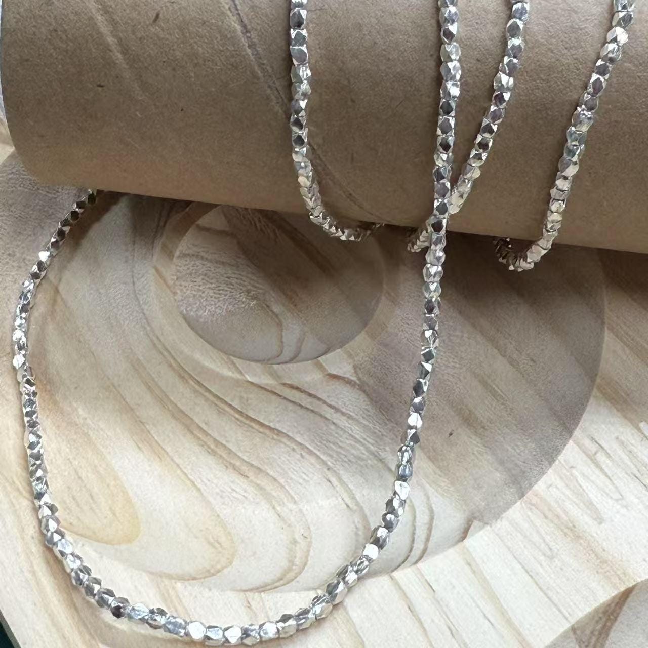Karen Silver Chain - Etsy