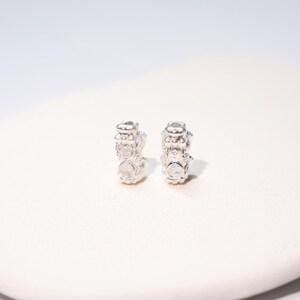 999 fijnzilveren pixiekraal, geluksbedel, armbandkraal (12 mm-18 mm) afbeelding 10