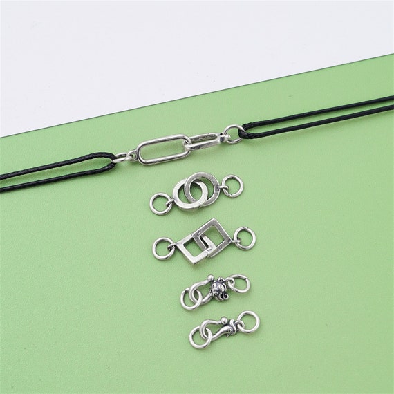 Sterling Silver Dragon S Clasp, Sterling Phoenix S Clasps, S