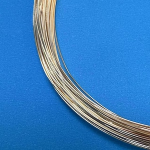 Half/ One ounce 10K Gold Filled Wires, Gold Filled Sparkle Wires, Half Hard / Soft Wires, Wire 18-30 Gauge (approx 0.25-1.02mm)