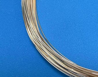 10K Gold Filled Wire, Sparkle Jewelry Wire, 18-30 Gauge
