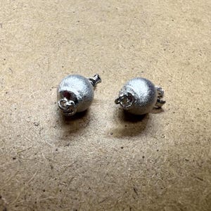 Sterling Silver Round Ball Clasps, 925 Silver Pearl Ball Clasps With Rings, Shiny Pearl Clasp, Bracelet Connector, Necklace Clasp 6mm 8mm