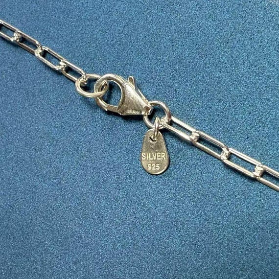 ORSA JEWELS Collana a catena Chopin aliana fatta a mano da 1,2 mm Collana in argento sterling massiccio 925 con catena al collo per uomo donna per pendente SC53  36