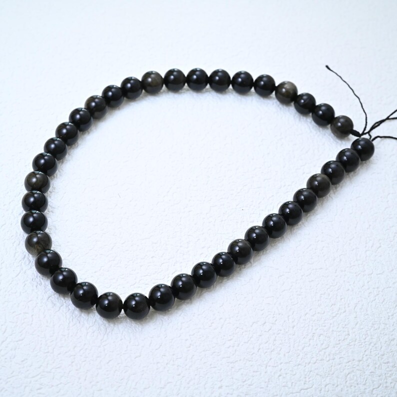 AAA Golden Obsidian Beads, 15.5" Jewelry Supplies image 6