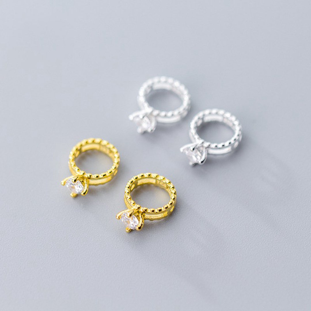 Sterling Silver Wedding Ring Charm Pendant, Bride Bracelet, Groom