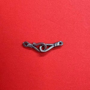 Haken- und Ösenverschlüsse aus Sterlingsilber, 925-Silberhakenverschlüsse, Matthaken-Ösenverbinder, Verschlussverbinder für Halskette